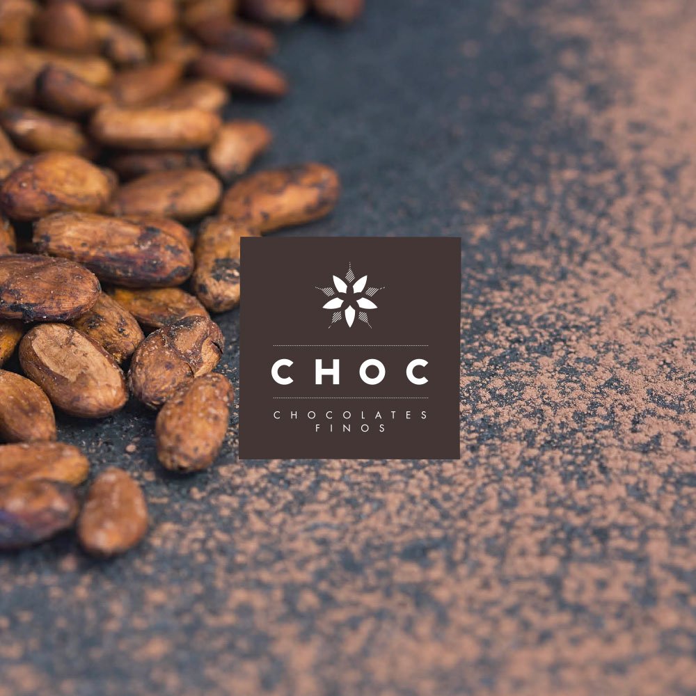 Agência de criação e design gráfico - Agência Percepção - Ilustrações - Choc Chocolates - Variação logotipo